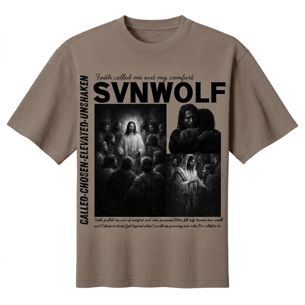 Faith Called Me Out of Comfort SVNWOLF