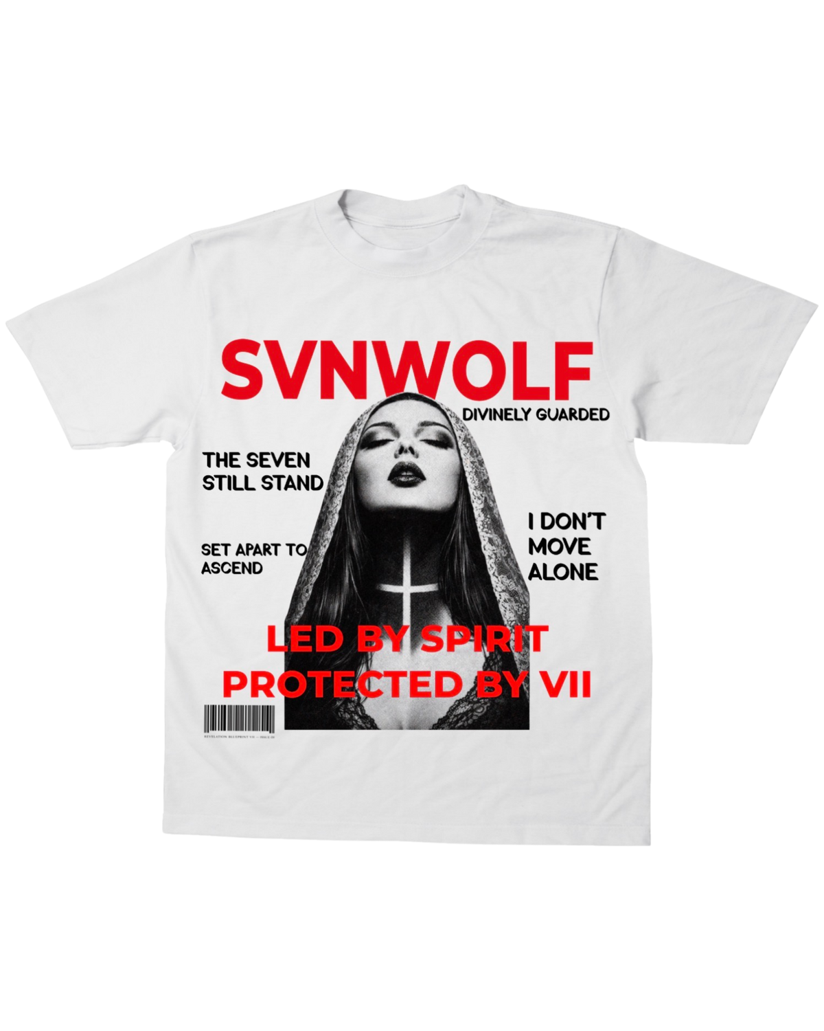 Led by VII T-Shirt (White) SVNWOLF