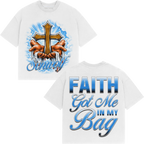 Faith Got Me My Bag Crewneck (Vintage White)
