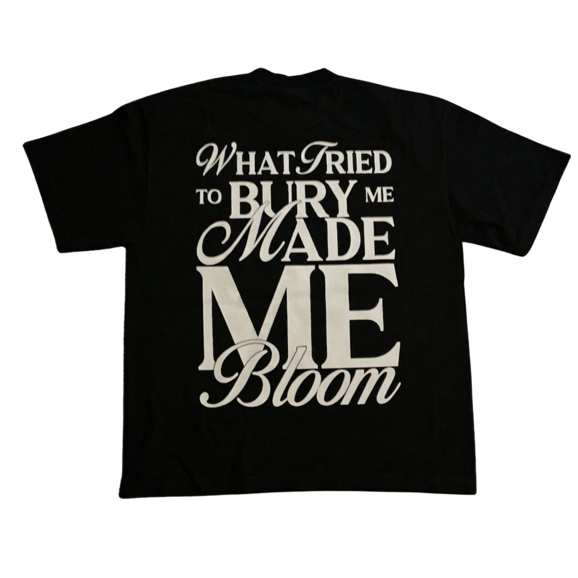 What Tried to Bury Me Made Me Bloom Crewneck (Vintage Black)